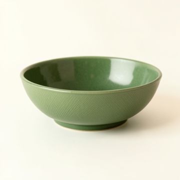 Briar Bluff Dining Bowl - Green (synthetic illustration; no displayed measurements)