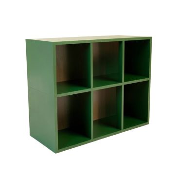 Vale Canyon Desktop Shelving Unit - Green