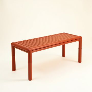 Willow Branch Indoor Bench - Terracotta (synthetic illustration; no displayed measurements)