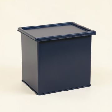 Clay Canyon Closed Outdoor Storage Box - Navy (synthetic illustration; no displayed measurements)
