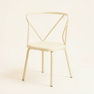 Glen Branch Dining Chair - Cream (synthetic illustration; no displayed measurements)