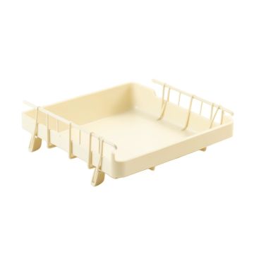 Laurel Crossing Empty Under-Desk Cable Tray - Cream