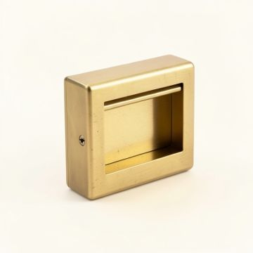 13 In X 3.5 In Brass Mail Slot (synthetic illustration; no displayed measurements)
