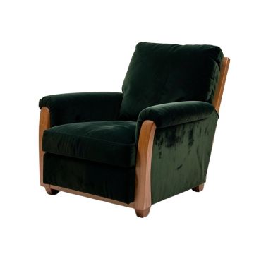 Pouliot 29.3 '' Wide Velvet Manual Rocker Standard Recliner