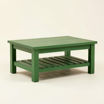 Spruce Crossing Coffee Table - Green (synthetic illustration; no displayed measurements)