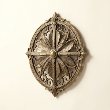 European Medallion Wall Décor (synthetic illustration; no displayed measurements)