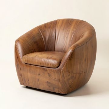 Bonifant 32 '' Wide Balloon Chair (synthetic illustration; no displayed measurements)