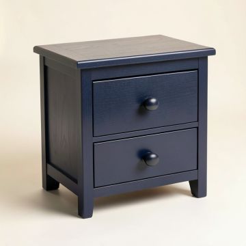 Rowan Bridge Nightstand - Navy (synthetic illustration; no displayed measurements)