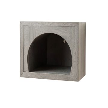 Cove Crest Wall-Mounted Cat Perch - Gray