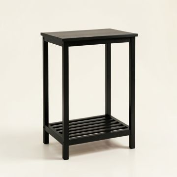 Stone Canyon Freestanding Laundry Folding Counter - Black (synthetic illustration; no displayed measurements)
