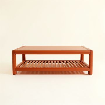 Fern Arc Coffee Table (synthetic illustration; no displayed measurements)