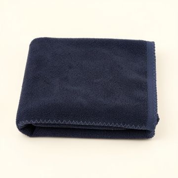 Dune Dale Bath Towel - Navy (synthetic illustration; no displayed measurements)