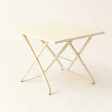 Holly Bluff Patio Table - Cream (synthetic illustration; no displayed measurements)