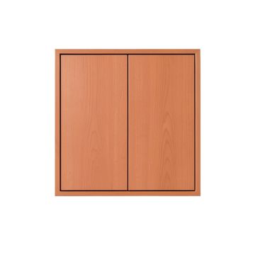 Hazel Dale Wall-Mounted Entry Cabinet - Terracotta