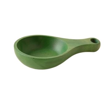 Holly Branch Cooking Spoon - Green