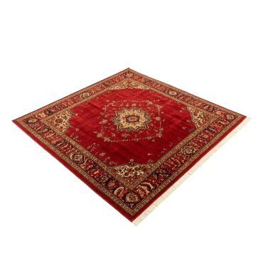 Alexandria Power Loom Red Rug