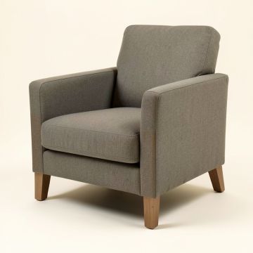 Alyse 35 '' Wide Polyester Armchair (synthetic illustration; no displayed measurements)