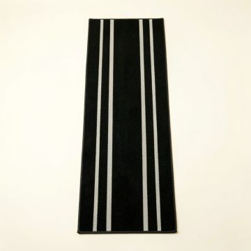 Cove Crossing Narrow Runner Rug - Black (synthetic illustration; no displayed measurements)
