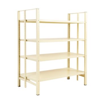 Flint Brook Empty Seed-Starting Shelving Unit Without Lights - Cream