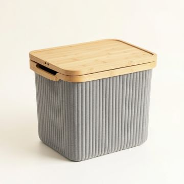 Summit Arc Laundry Hamper - Gray (synthetic illustration; no displayed measurements)