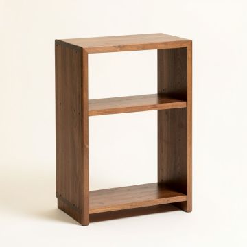 Quijada 17.25 '' W X 32.5 '' H X 13.5 '' D Solid Wood Free-Standing Bathroom Shelves (synthetic illustration; no displayed measurements)