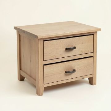 Fenstermacher 2 Drawer End Table (synthetic illustration; no displayed measurements)