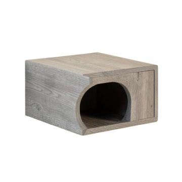 Summit Falls Wall-Mounted Cat Perch - Gray