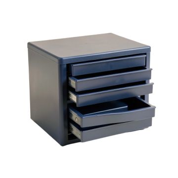 Spruce Arc Small-Parts Storage Drawer Cabinet - Navy
