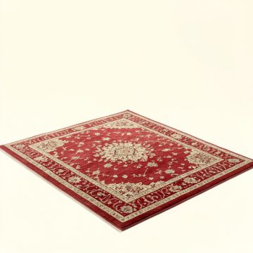 Copple Power Loom Red/Beige Rug (synthetic illustration; no displayed measurements)