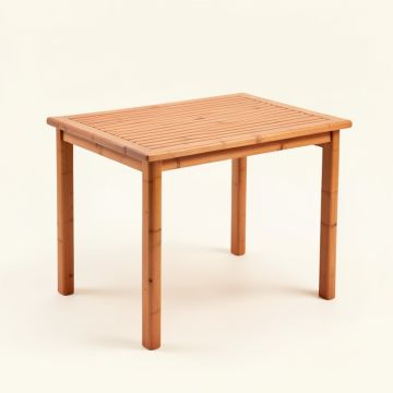 Birch Crest Patio Table - Terracotta (synthetic illustration; no displayed measurements)