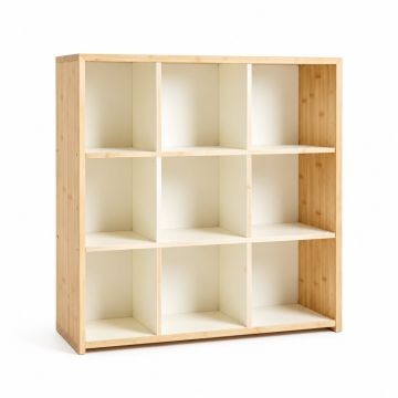 Lake Crossing Freestanding Bookcase - Cream