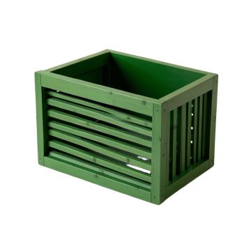 Flint Dell Empty Furniture-Style Litter Enclosure - Green