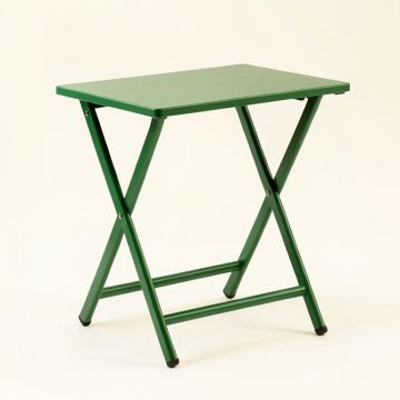 Elm Crossing Compact Balcony Table - Green (synthetic illustration; no displayed measurements)