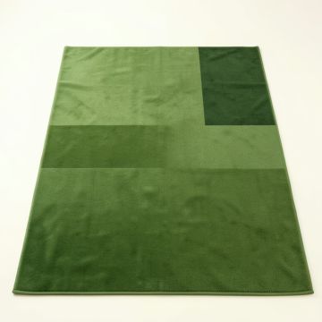 Harbor Bend Rectangular Area Rug - Green (synthetic illustration; no displayed measurements)
