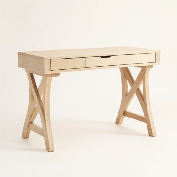 Spruce Branch Writing Desk - Beige (synthetic illustration; no displayed measurements)