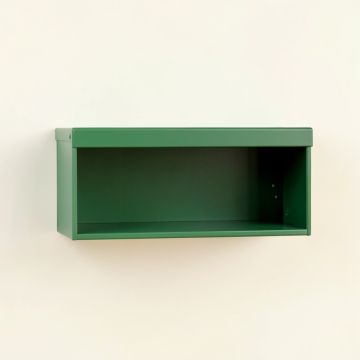 Glen Branch Wall-Mounted Shelf - Green (synthetic illustration; no displayed measurements)