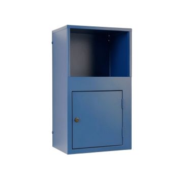 Meadow Dell Wall-Mounted Entry Cabinet - Blue