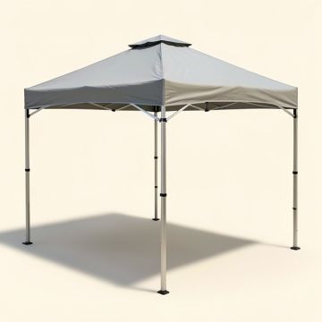 Fully Enclosed Canopy 12 Ft. W X 12 Ft. D Aluminum Pop-Up Gazebo (synthetic illustration; no displayed measurements)