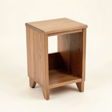 Altenpohl Solid Wood End Table With Storage (synthetic illustration; no displayed measurements)