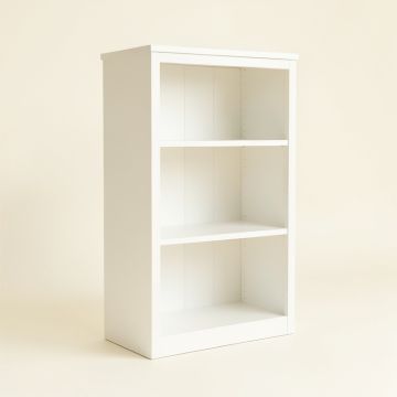 Field Falls Freestanding Bookcase - White (synthetic illustration; no displayed measurements)