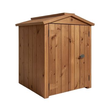 5 Ft. W X 2.5 Ft. D Solid Wood Lean-To Storage Shed