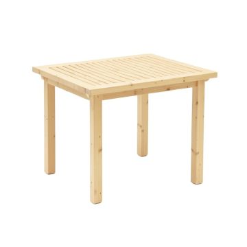 Ridge Bridge Patio Table - Ivory
