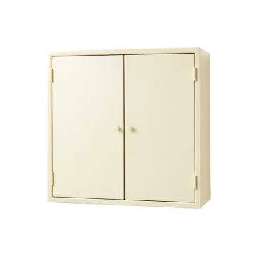 Glen Bluff Wall-Mounted Laundry Cabinet - Cream