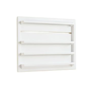 Linden Crossing Empty Wall-Mounted Tool Organizer Panel - White