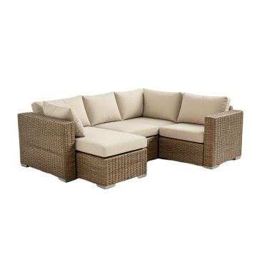 Manana Patio Sectional With Cushions