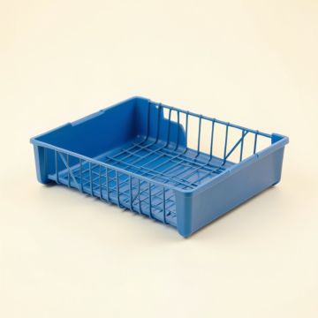 Briar Dell Empty Under-Desk Cable Tray - Blue (synthetic illustration; no displayed measurements)