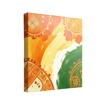 Bohemian Abstract Bright I Painting Print On Wrapped Canvas