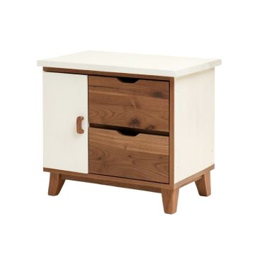 Boho Chic 2 Drawer Nightstand