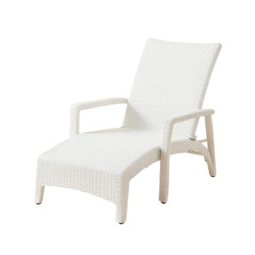 Spruce Bridge Outdoor Lounge Chair - White