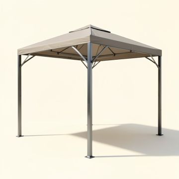 Modena 12 Ft. W X 12 Ft. D Aluminum Pergola With Canopy (synthetic illustration; no displayed measurements)